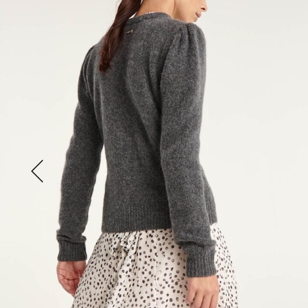 The Kooples Grey Knit Alpaca Pullover Size 2(fr) - Picture 2 of 6